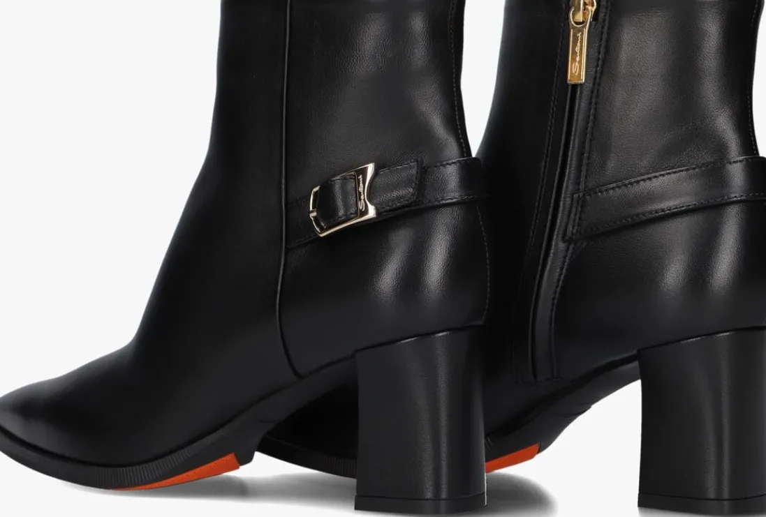 SANTONI e enkellaarsjes 71846 zwart Best