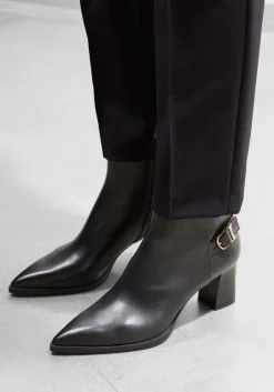 SANTONI e enkellaarsjes 71846 zwart Best