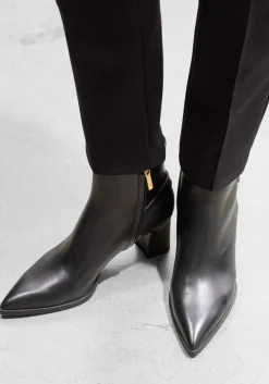 SANTONI e enkellaarsjes 71846 zwart Best