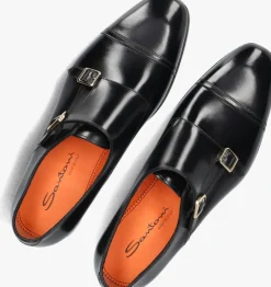 SANTONI e nette schoenen 19027 zwart
