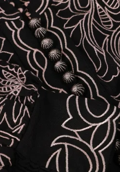 SCARLETT POPPIES e mini jurk berite short dress zwart Clearance