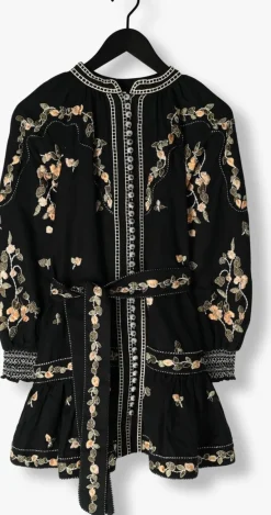 SCARLETT POPPIES e mini jurk fiucci short dress zwart Discount