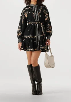 SCARLETT POPPIES e mini jurk fiucci short dress zwart Discount