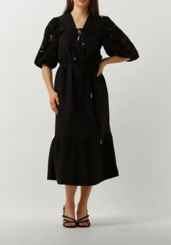 SCARLETT POPPIES e midi jurk istanbul zwart Sale