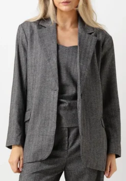 SECOND FEMALE e blazer waleria blazer zwart Clearance