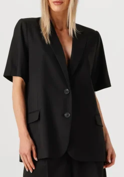SECOND FEMALE e blazer sharo ss blazer zwart Discount