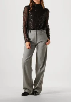 SECOND FEMALE e blouses tassel blouse zwart