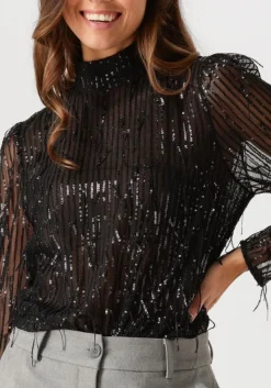 SECOND FEMALE e blouses tassel blouse zwart