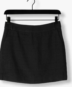 SECOND FEMALE e minirok malina mini skirt zwart Outlet