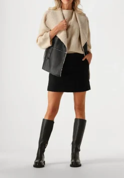 SECOND FEMALE e minirok malina mini skirt zwart Outlet