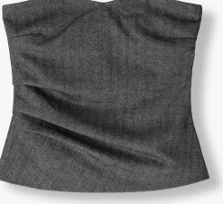 SECOND FEMALE e top waleria top zwart