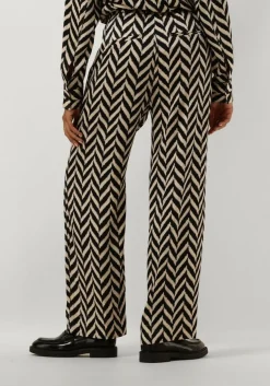 SECOND FEMALE e wijde broek ashlen trousers zwart Hot