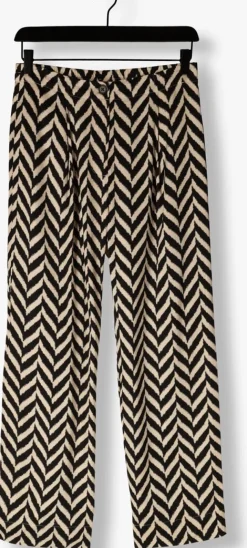 SECOND FEMALE e wijde broek ashlen trousers zwart Hot