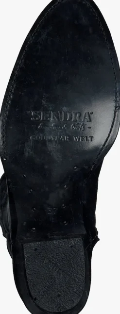 SENDRA e enkellaarsjes 16751 zwart Clearance