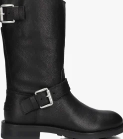 SHABBIES e biker boots alyd mia zwart Online