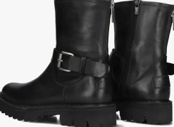 SHABBIES e boots marjorie banka zwart Clearance