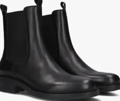 SHABBIES e chelsea boots dean shelley zwart Clearance