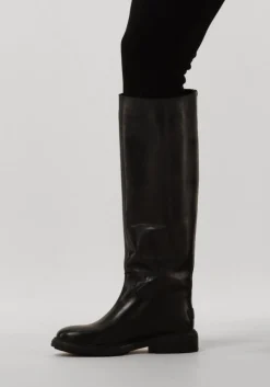 SHABBIES e hoge laarzen duck tala zwart Online