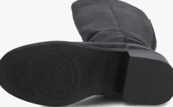 SHABBIES e hoge laarzen lakey ride zwart