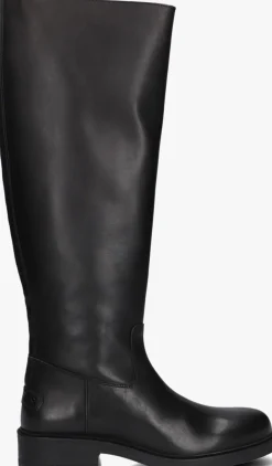 SHABBIES e hoge laarzen dean tala zwart Clearance