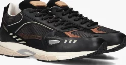 SHABBIES e lage sneakers abbey masha zwart Online