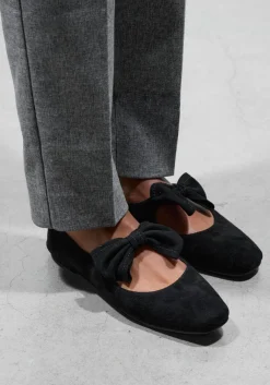 STEFANO LAURAN e ballerina's bailarina lazo zwart