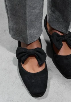 STEFANO LAURAN e ballerina's bailarina lazo zwart