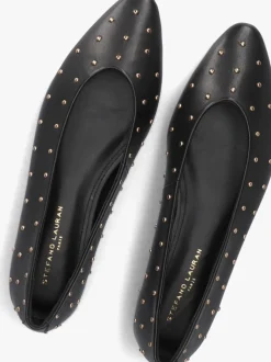 STEFANO LAURAN e ballerina's x1417 zwart Clearance