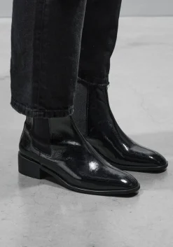 STEFANO LAURAN e chelsea boots botin plano zwart Best