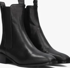 STEFANO LAURAN e chelsea boots botin plano zwart Discount