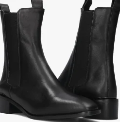 STEFANO LAURAN e chelsea boots botin plano zwart Discount