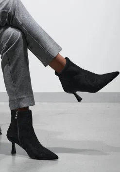 STEFANO LAURAN e enkellaarsjes botin zwart Hot