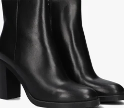 STEFANO LAURAN e enkellaarsjes s3104. zwart