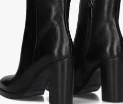 STEFANO LAURAN e enkellaarsjes s3104. zwart