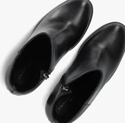 STEFANO LAURAN e enkellaarsjes s3104. zwart