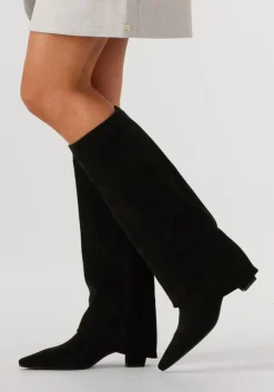 STEFANO LAURAN e hoge laarzen brenda12 zwart Sale