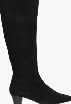 STEFANO LAURAN e hoge laarzen 010-290 zwart Outlet