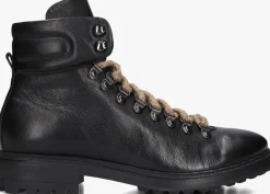 STEFANO LAURAN e veterboots 1562 zwart Outlet