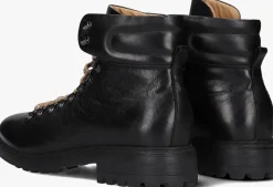 STEFANO LAURAN e veterboots 1562 zwart Outlet