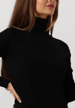 SUMMUM e coltrui sweater turtle neck basic knit (7s5529) zwart New
