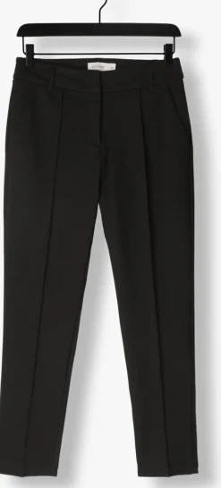 SUMMUM e flared broek trousers punto milano zwart Sale