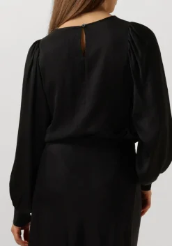 SUMMUM e top top long sleeves silky touch zwart Online