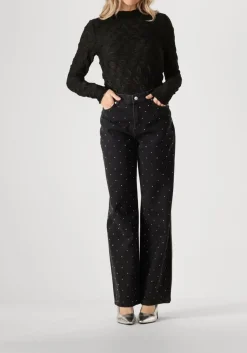 SUMMUM e tops & t-shirts top spider mesh zwart Hot