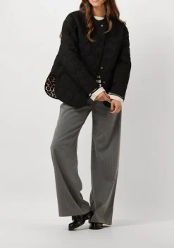 SUNCOO e faux fur jas evan zwart