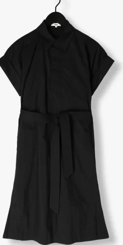 SUNCOO e midi jurk clodie zwart Outlet