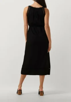 SUNCOO e midi jurk cristy zwart Outlet