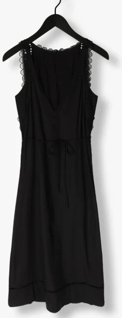 SUNCOO e midi jurk cristy zwart Outlet