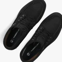 TIMBERLAND e veterboots britton mills mid lace up chukka zwart Outlet