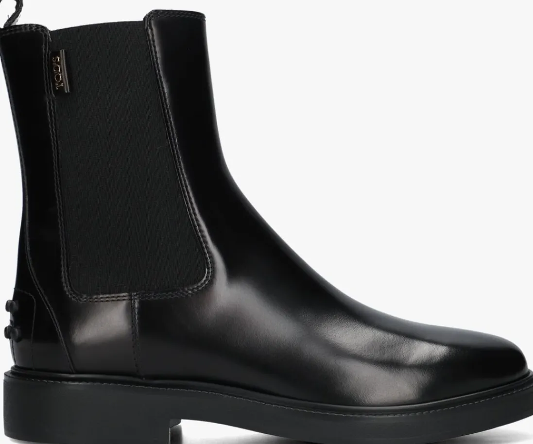 TOD'S e chelsea boots xxw20l0iq40 zwart Outlet