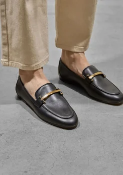 TOD'S e loafers barretta attacchi zwart Sale